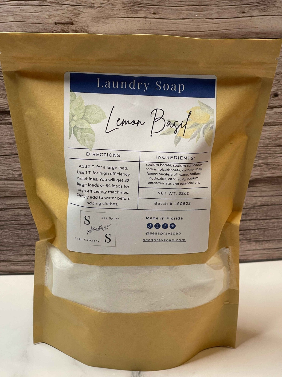 Natural Laundry Soap